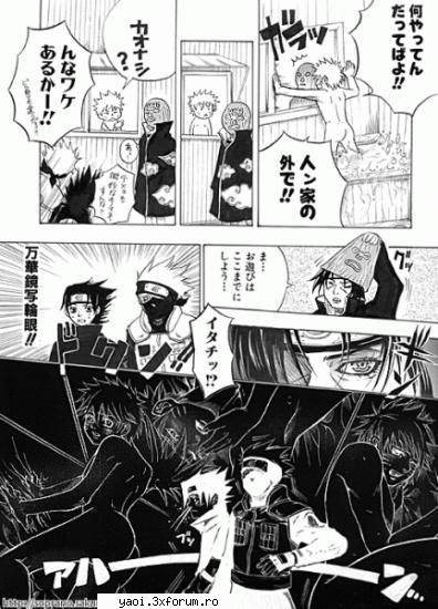 pooor kakashi and sasuke :)) naruto